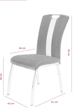 Clearance Polsterstuhl AMBER 7 Polsterstühle