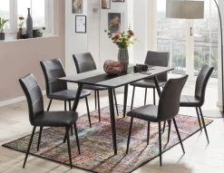 Sale Polsterstuhl CAROLINE 2er Set Polsterstühle