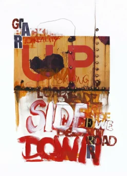 Outlet Poster SIDE DOWN 1 Poster & Drucke|Kunstdrucke