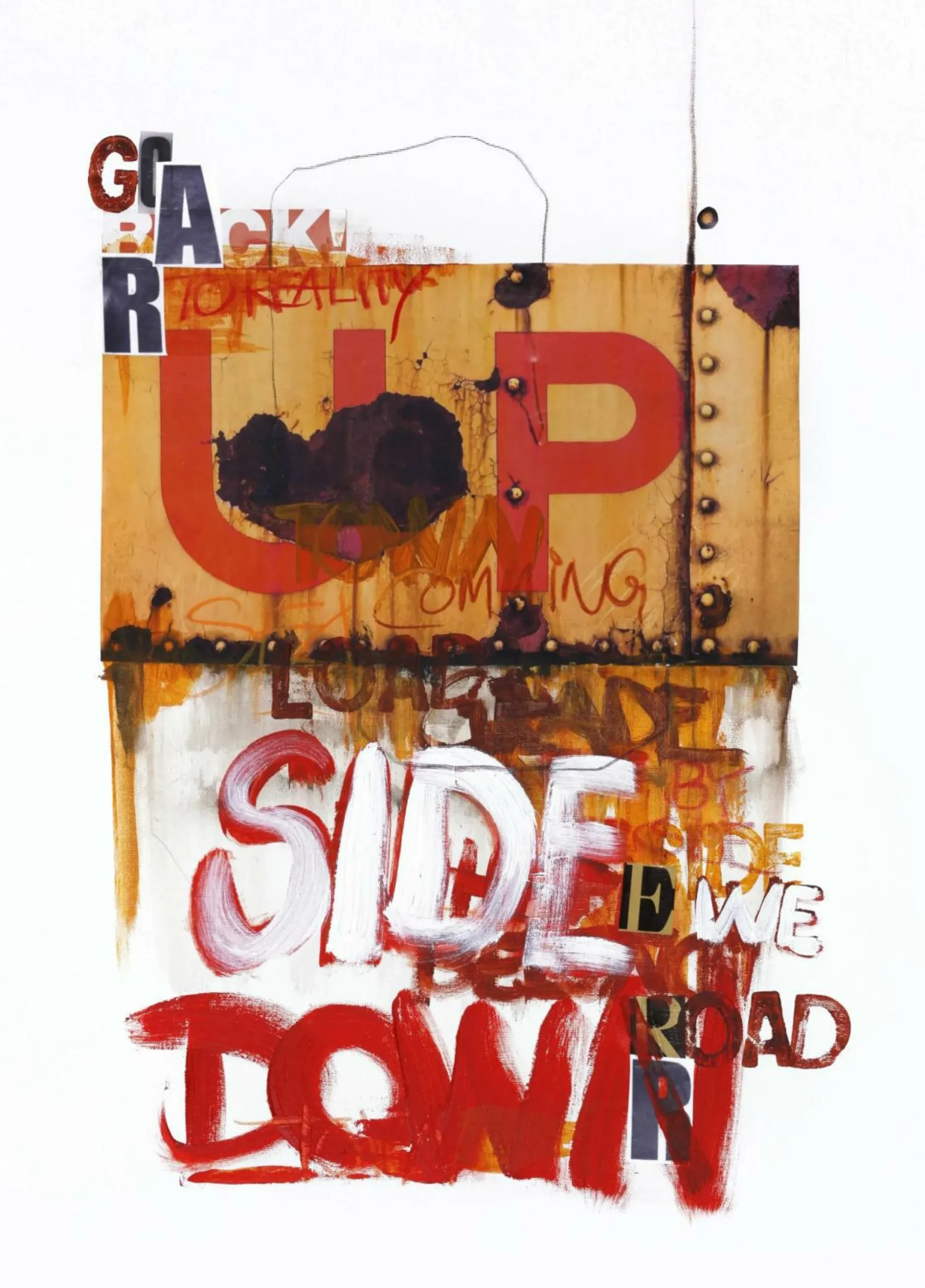 Outlet Poster SIDE DOWN 1 Poster & Drucke|Kunstdrucke