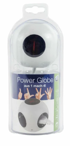 Online Powerglobe 4 fach mit Stecker Zubehör