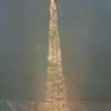 Outlet Pyramide LED GOLDEN TWIST Weihnachtsbeleuchtung|Weihnachtsdekoration