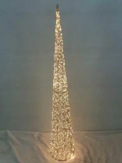 Outlet Pyramide LED GOLDEN TWIST Weihnachtsbeleuchtung|Weihnachtsdekoration