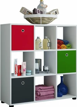 Clearance Regal Benas-3x3 Regale & Raumteiler