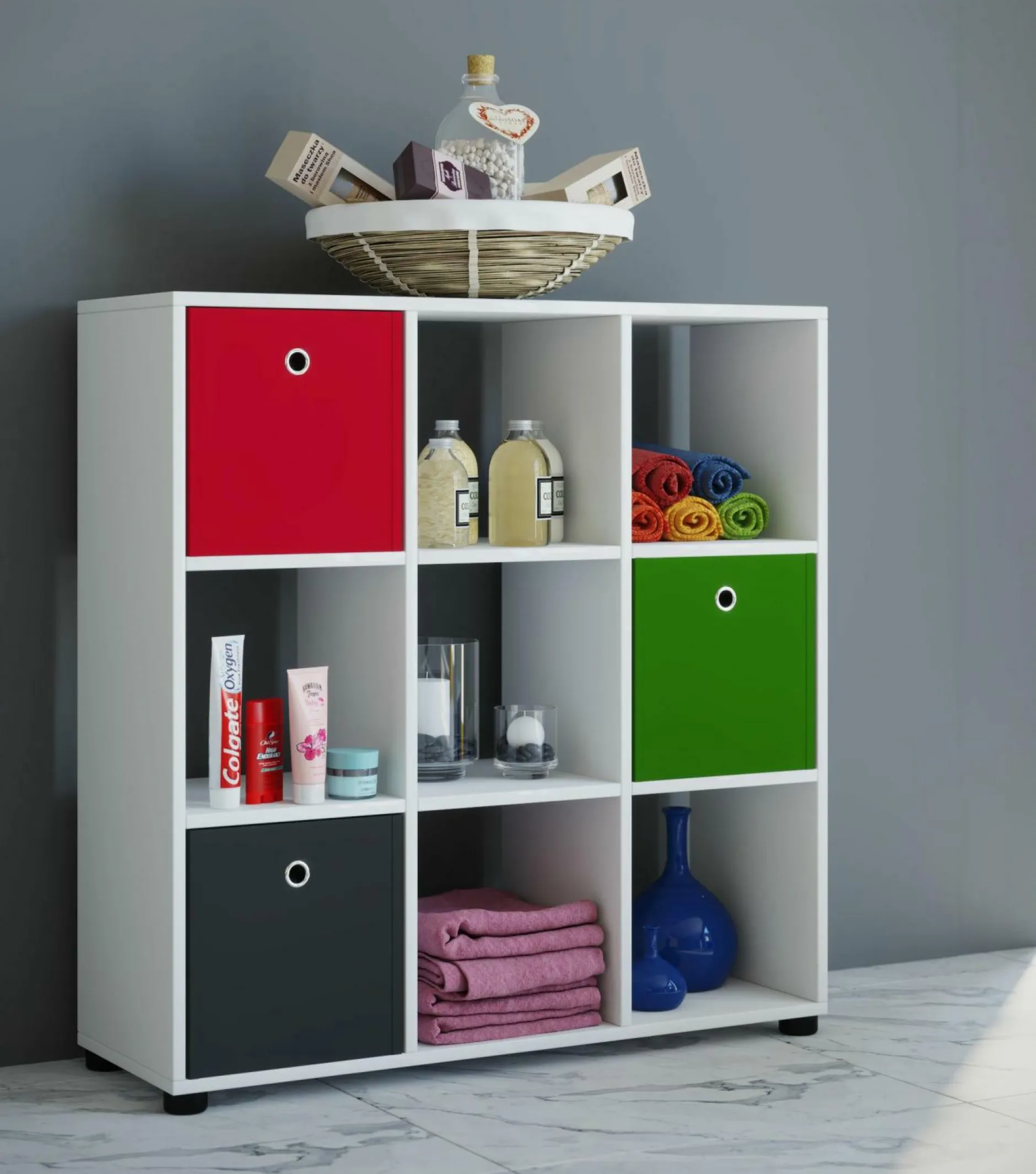 Clearance Regal Benas-3x3 Regale & Raumteiler