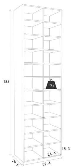 New Regal HINSOL Regale & Raumteiler