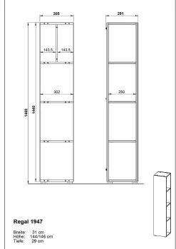 Sale Regal VASIO Regale & Raumteiler