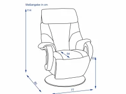Sale Relaxsessel SANDRO Fernseh- & Relaxsessel