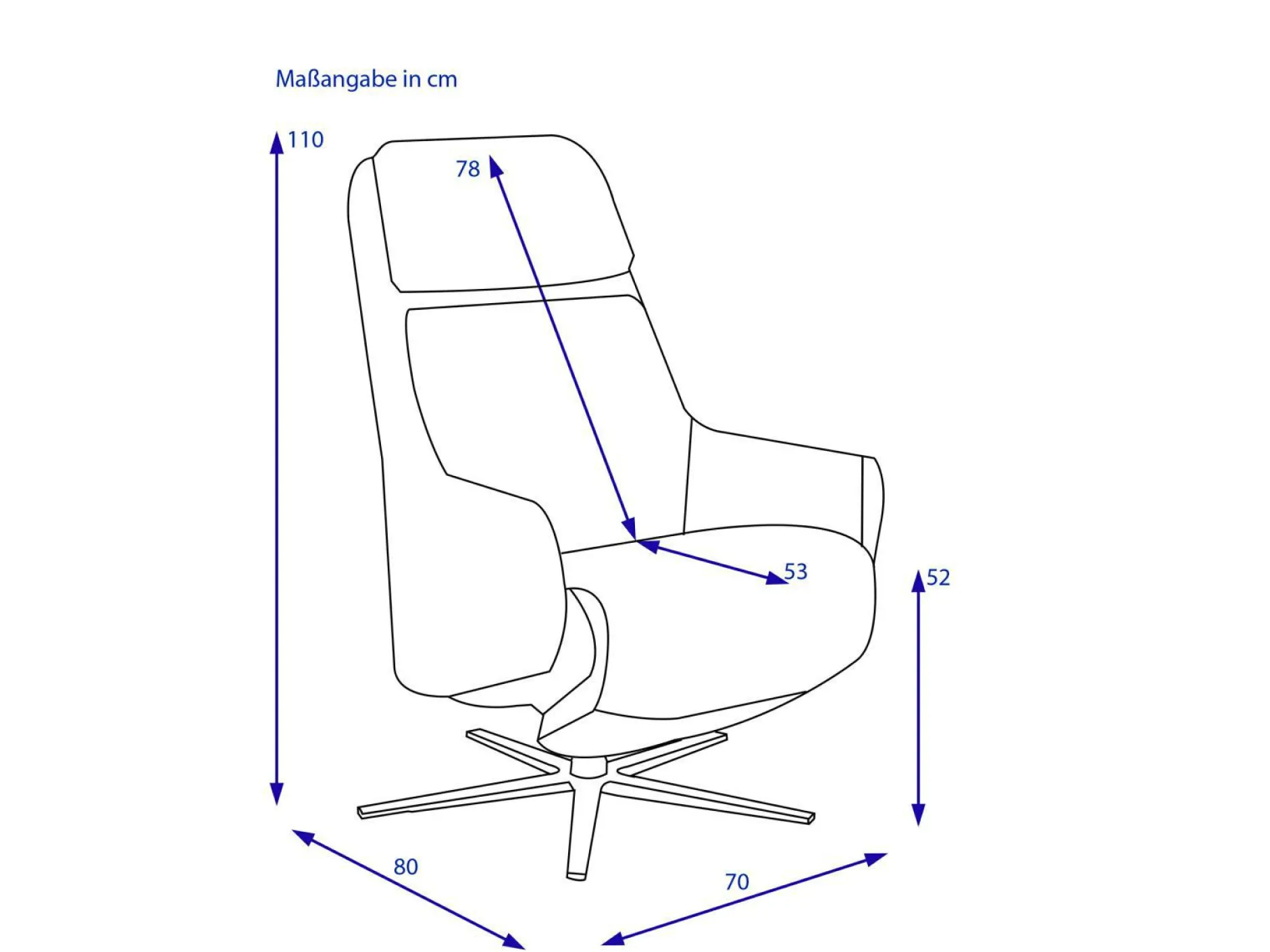 Online Relaxsessel 7365 Sessel|Fernseh- & Relaxsessel