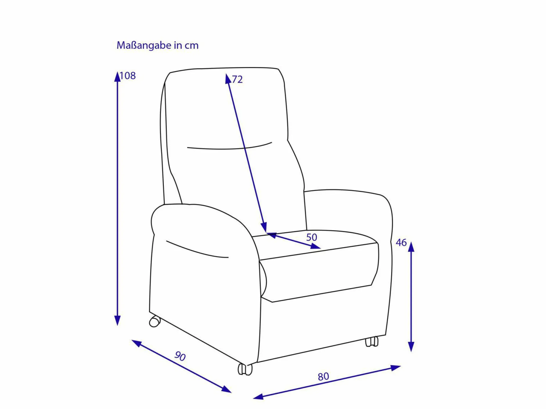 Discount Relaxsessel DACHSTEIN Sessel|Fernseh- & Relaxsessel