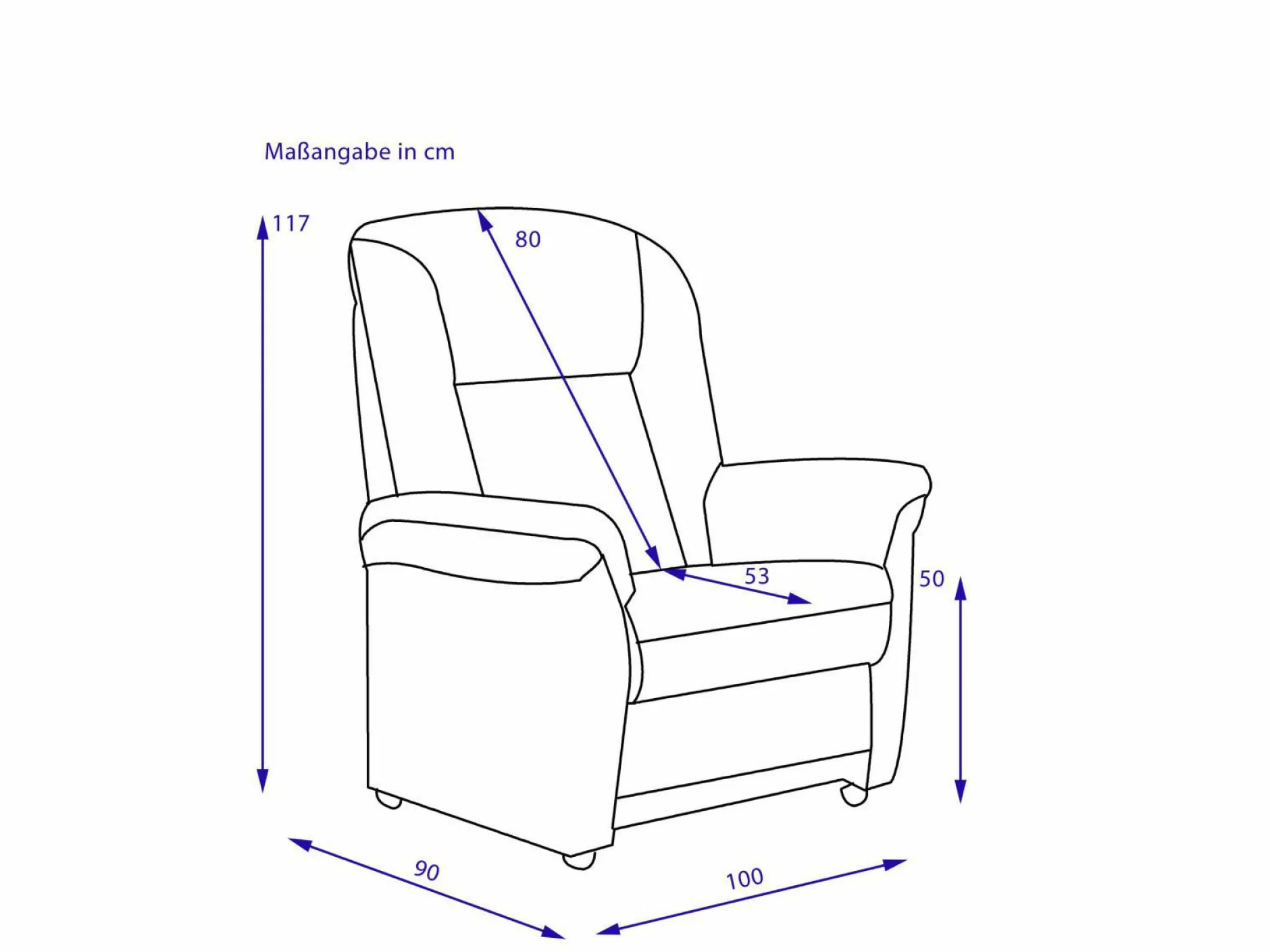 Discount Relaxsessel DILLBERG Sessel|Fernseh- & Relaxsessel