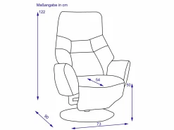 Outlet Relaxsessel CANCUN Sessel|Fernseh- & Relaxsessel