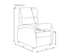 Discount Relaxsessel ERGOLA Sessel|Fernseh- & Relaxsessel