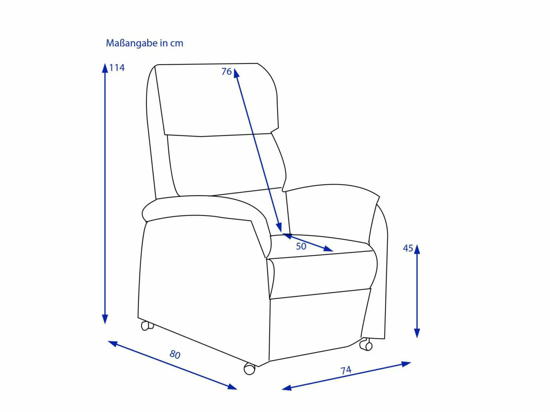 Sale Relaxsessel ERGOLA Fernseh- & Relaxsessel