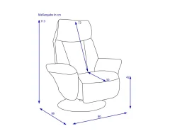 Sale Relaxsessel SERON Sessel|Fernseh- & Relaxsessel