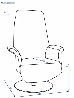 Clearance Relaxsessel 5093 Sessel|Fernseh- & Relaxsessel