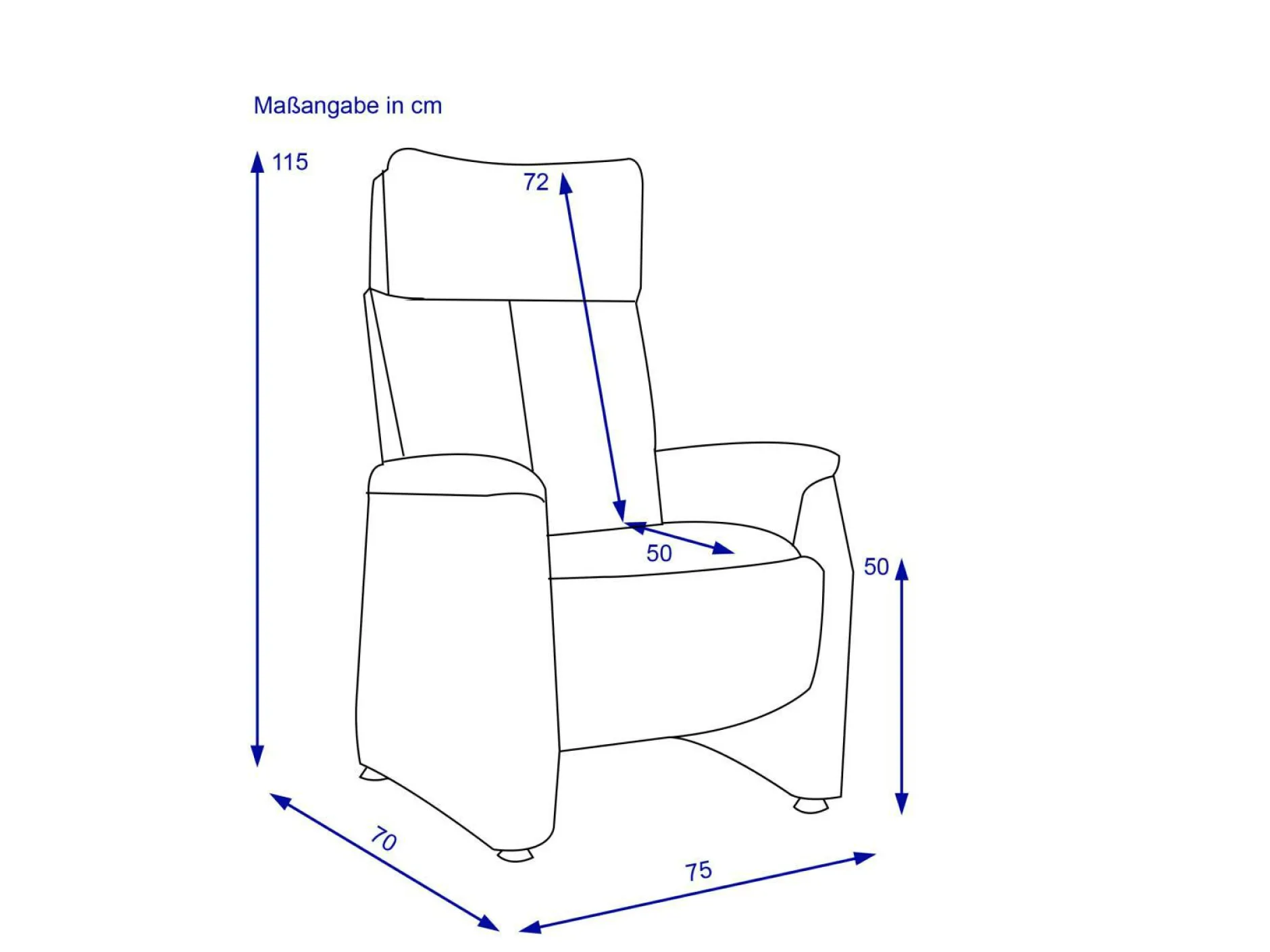 Outlet Relaxsessel KIERAN Sessel|Fernseh- & Relaxsessel