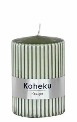 Discount Rillenkerze POWDER Kerzen & Leuchter