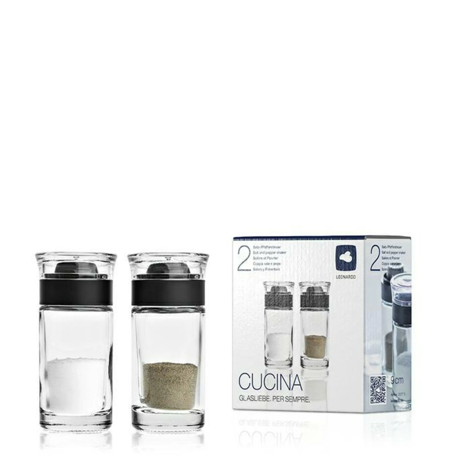 Salz-/Pfeffer-Set CUCINA Gewürzmühlen & -Streuer|Geschenkartikel