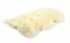 New Schaffell naturweiß Fell Teppiche