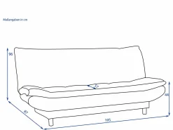 Discount Schlafsofa BAKERSFIELD Schlafsofas|Polstermöbel