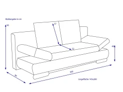 Schlafsofa RACHEED Schlafsofas|Schlafsofas