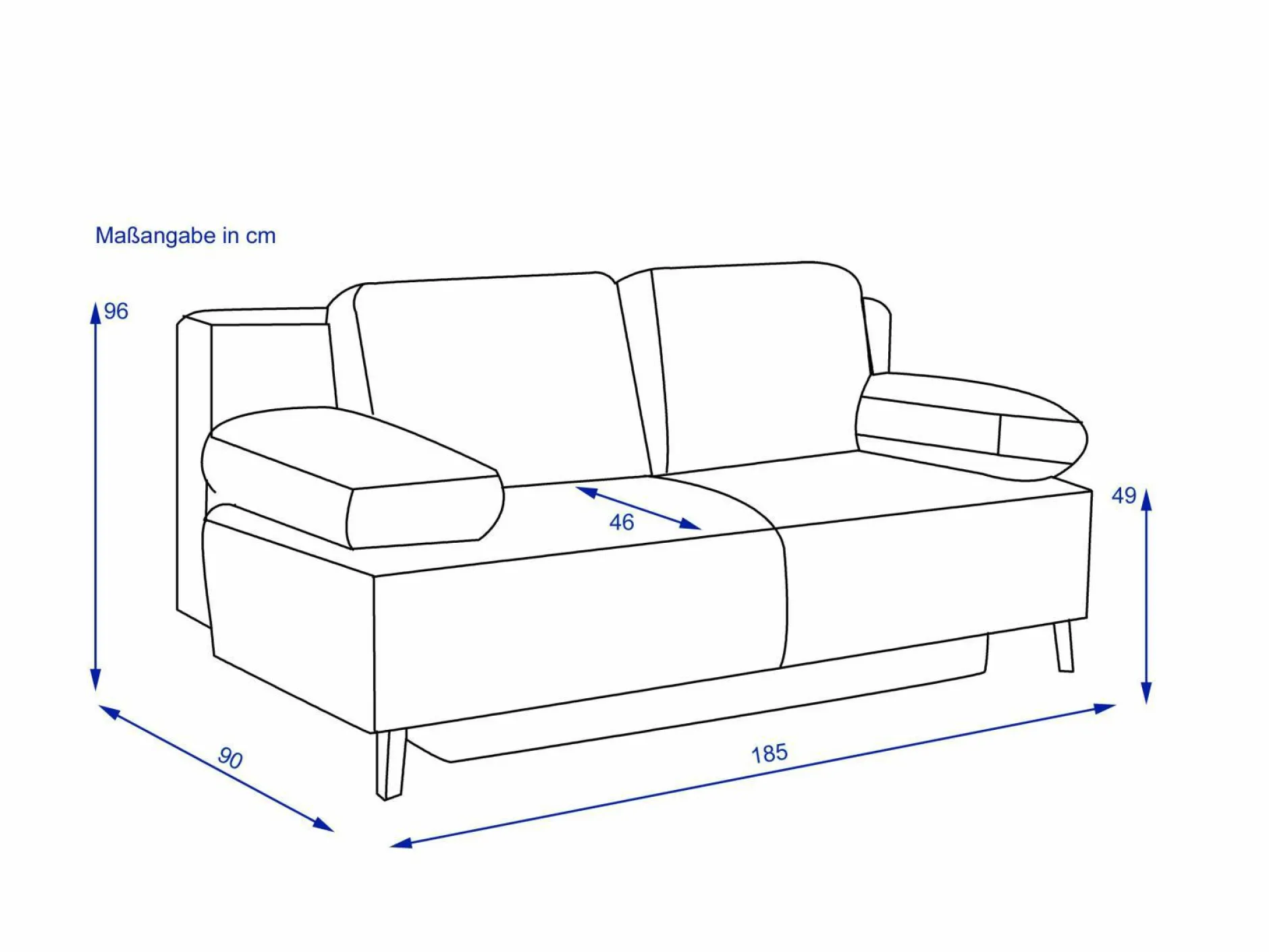 New Schlafsofa RAMINA Schlafsofas|Schlafsofas