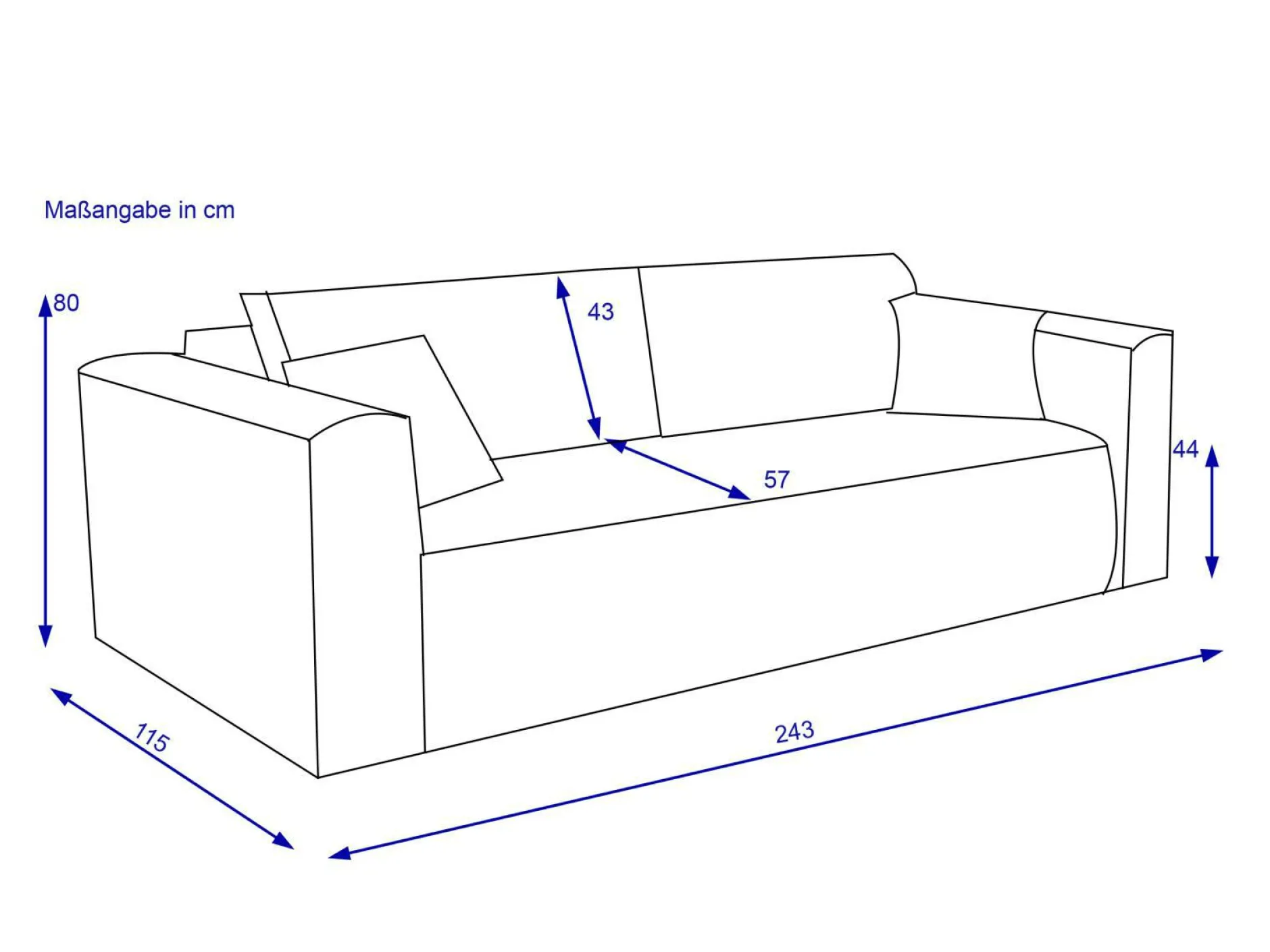 Sale Schlafsofa JAKSON Schlafsofas|Schlafsofas