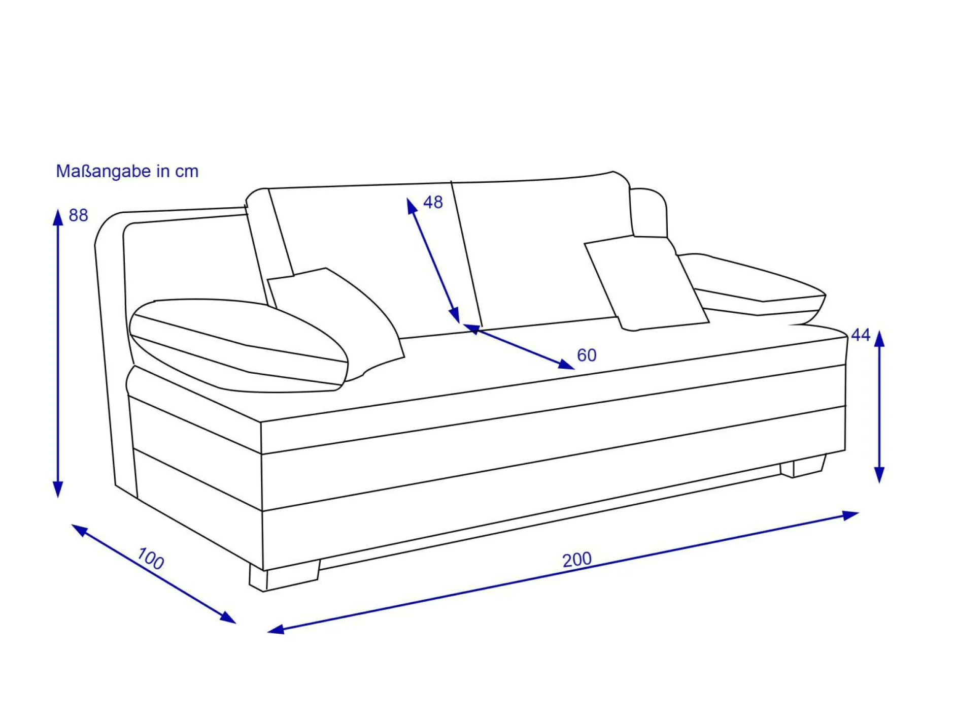 Hot Schlafsofa JEPARA Schlafsofas|Schlafsofas