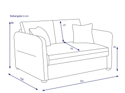 Sale Schlafsofa JOHNSTOWN Schlafsofas|Schlafsofas