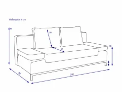 Sale Schlafsofa JARNEY Schlafsofas|Schlafsofas