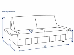 Outlet Schlafsofa BERLIN Schlafsofas|Schlafsofas