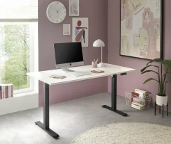 Discount Schreibtisch BIRCHES Höhenverstellbare Schreibtische|Schreibtische
