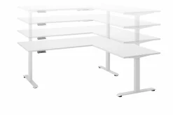 Discount Schreibtisch BIRCHES Höhenverstellbare Schreibtische|Schreibtische