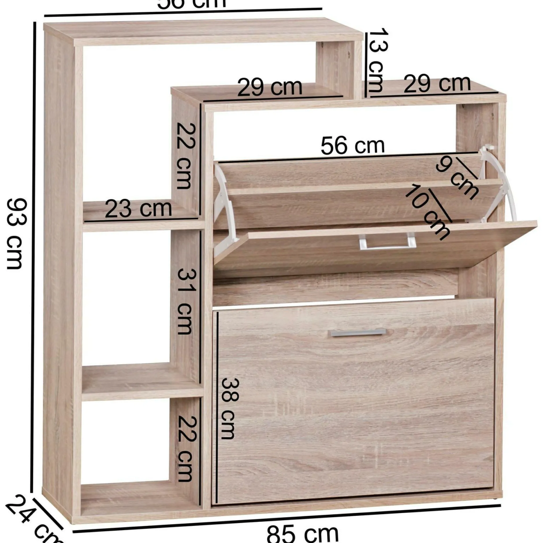 Hot Schuhschrank MASSA Schuhschränke|Schränke
