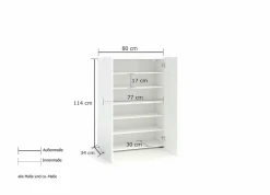 Online Schuhschrank MISTER BIANCO Schuhschränke|Schränke