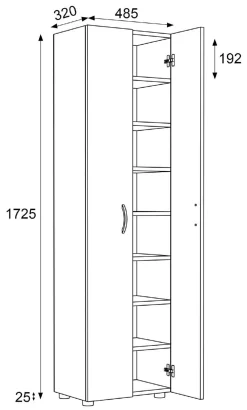 Schuhschrank ULAS Schuhschränke|Schränke