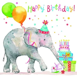 New Servietten BIRTHDAY ELEPHANT Servietten
