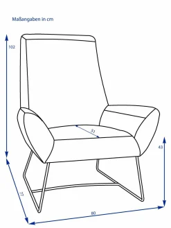 Outlet Sessel CODY Polstermöbel|Einzel- & Loungesessel