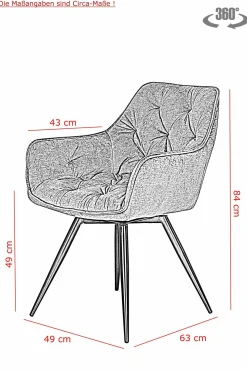 Best Sessel FLORENTINA S 2er Set Polsterstühle