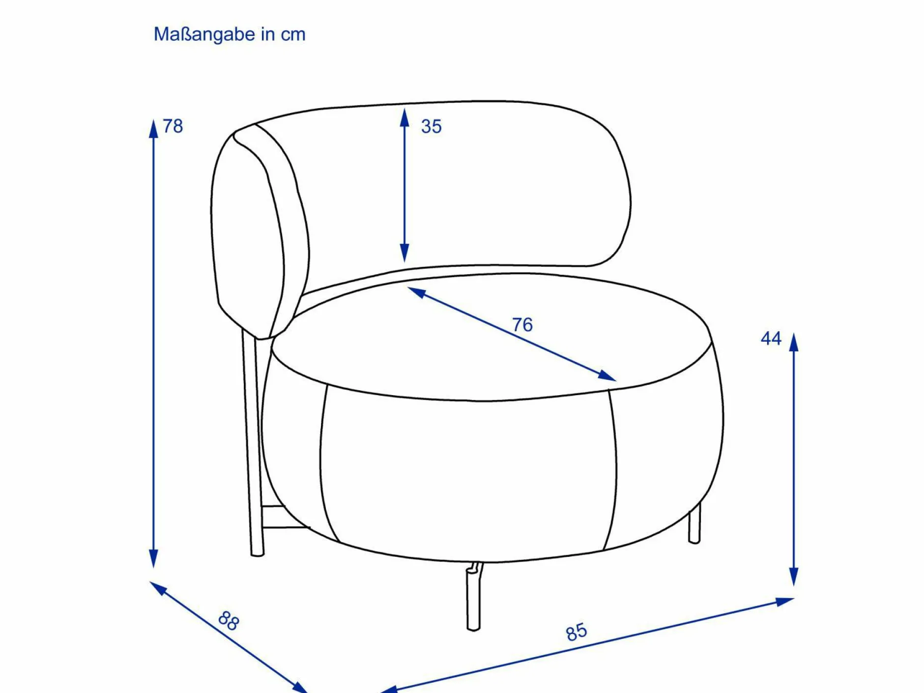 Sessel CHARACTERS Einzel- & Loungesessel