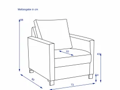 Discount Sessel BERLIN Einzel- & Loungesessel