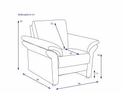 Best Sessel SAALSTADT Einzel- & Loungesessel