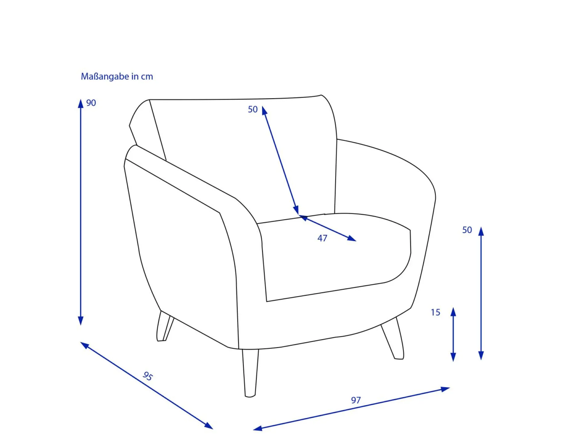 Outlet Sessel HÖGBY Einzel- & Loungesessel
