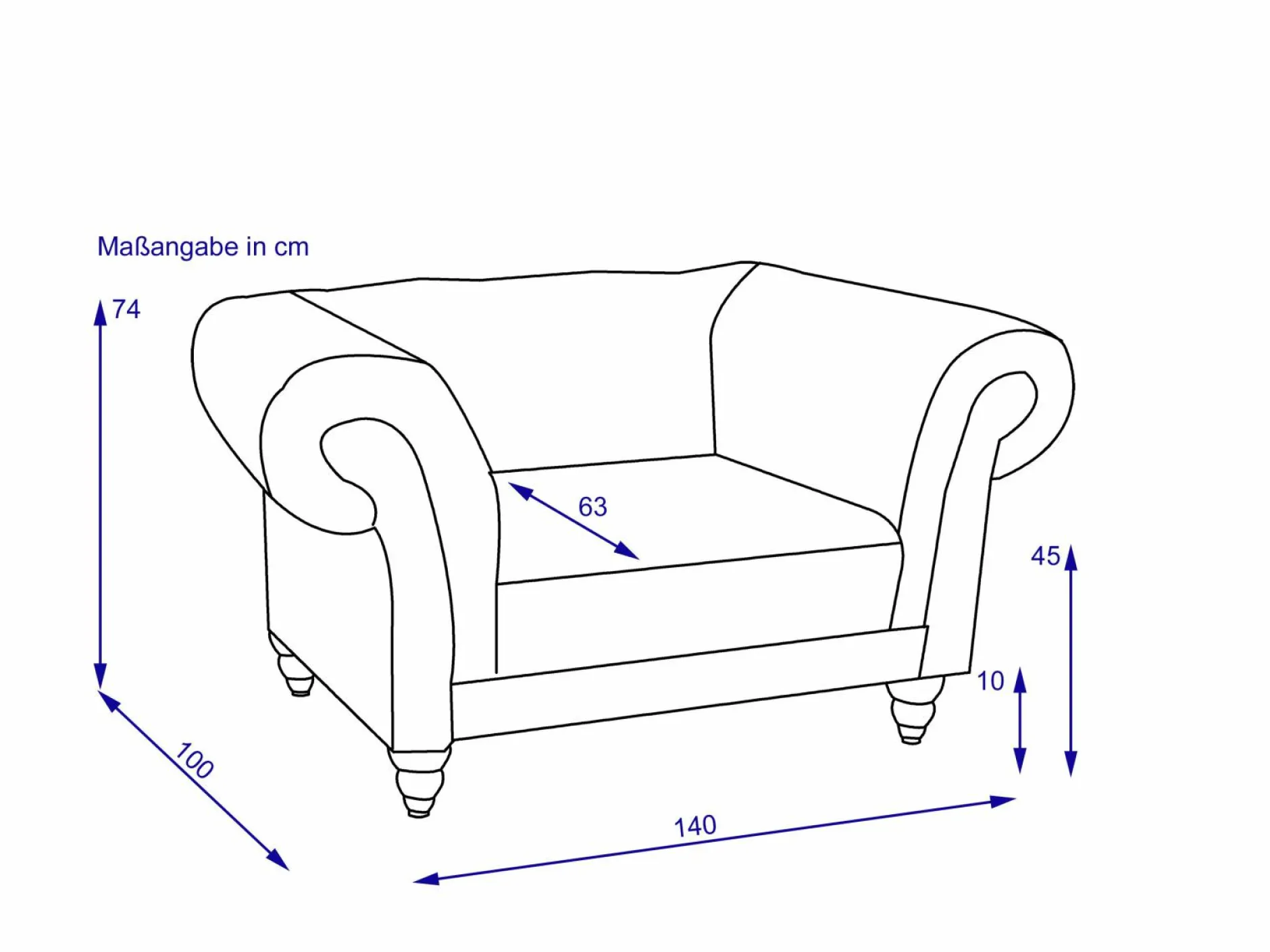 Outlet Sessel LUND Einzel- & Loungesessel