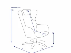 Hot Sessel TRELLEBORG Einzel- & Loungesessel