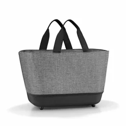 Hot shoppingbasket - twist silver Aufbewahrung