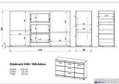 Discount Sideboard GREIFSWALD Sideboards|Sideboards
