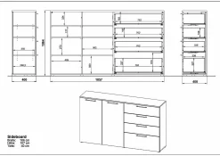 Online Sideboard SUNNYVALE Sideboards|Sideboards