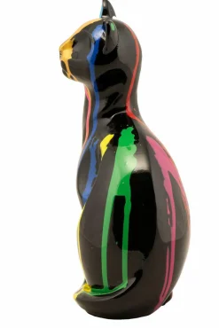 Hot Skulptur BUNTE KATZE II Dekoration